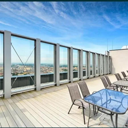 Hanza Tower De Lux Apartament Szczecin Exterior photo